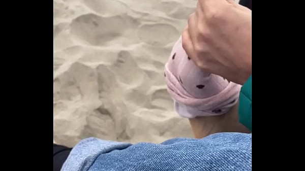 Feet on the beach