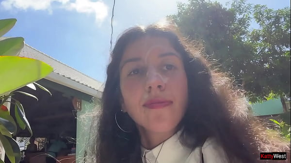 I asked a friend to cum on my face in a cafe so I could eat food with sperm - Public Cumwalk