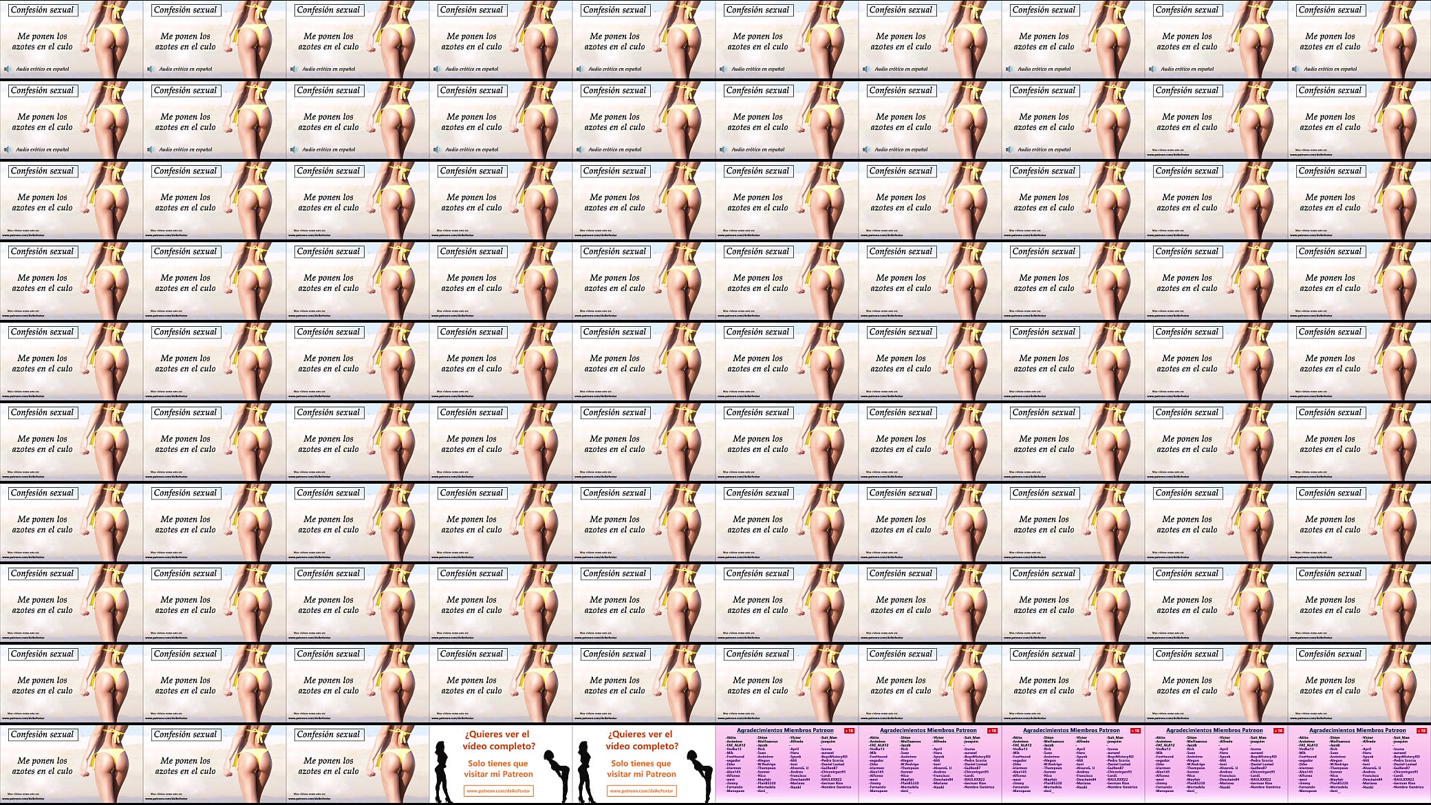 Me ponen a 100 los azotes en el culo bien fuerte. No creer&aacute;s lo que hice por... 预览图