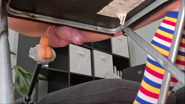 Fuck Machine makes Boy Squirt Huge No Hands CUMSHOT (Slow Motion)