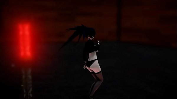 BlackRockShooter mmd ass
