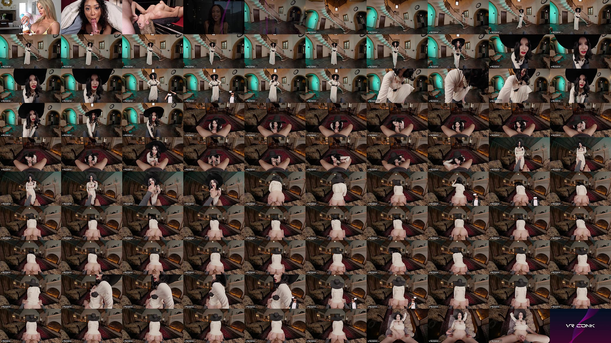VR Conk: Busty Brunette Lady Dimitrescu Fucks And Masturbates In Resident Evil Village Cosplay Parody pt.3 预览图