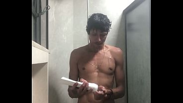 TAKING A SHOWER AT A FRIEND'S HOUSE