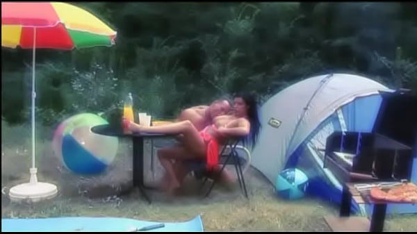 Busty Claudia Has Sex Outdoors with Her Man