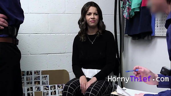 A Busty Shoplifting Teen Caught | HornyThief