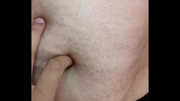 Exploring a milf's navel