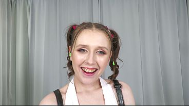 19yo Beauty Alesia Cage with Rimmjob and Cum on Mouth