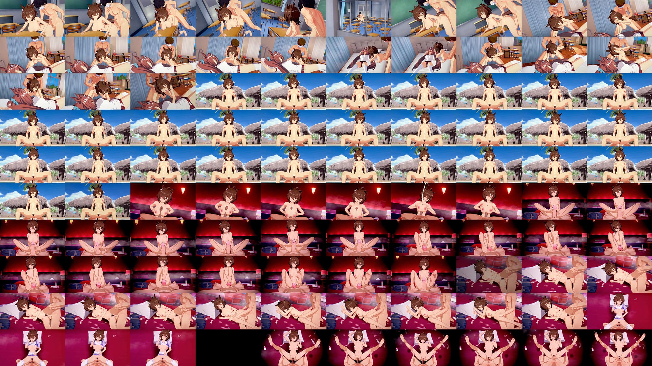 Umamusume Agnes Tachyon sex compilation 预览图