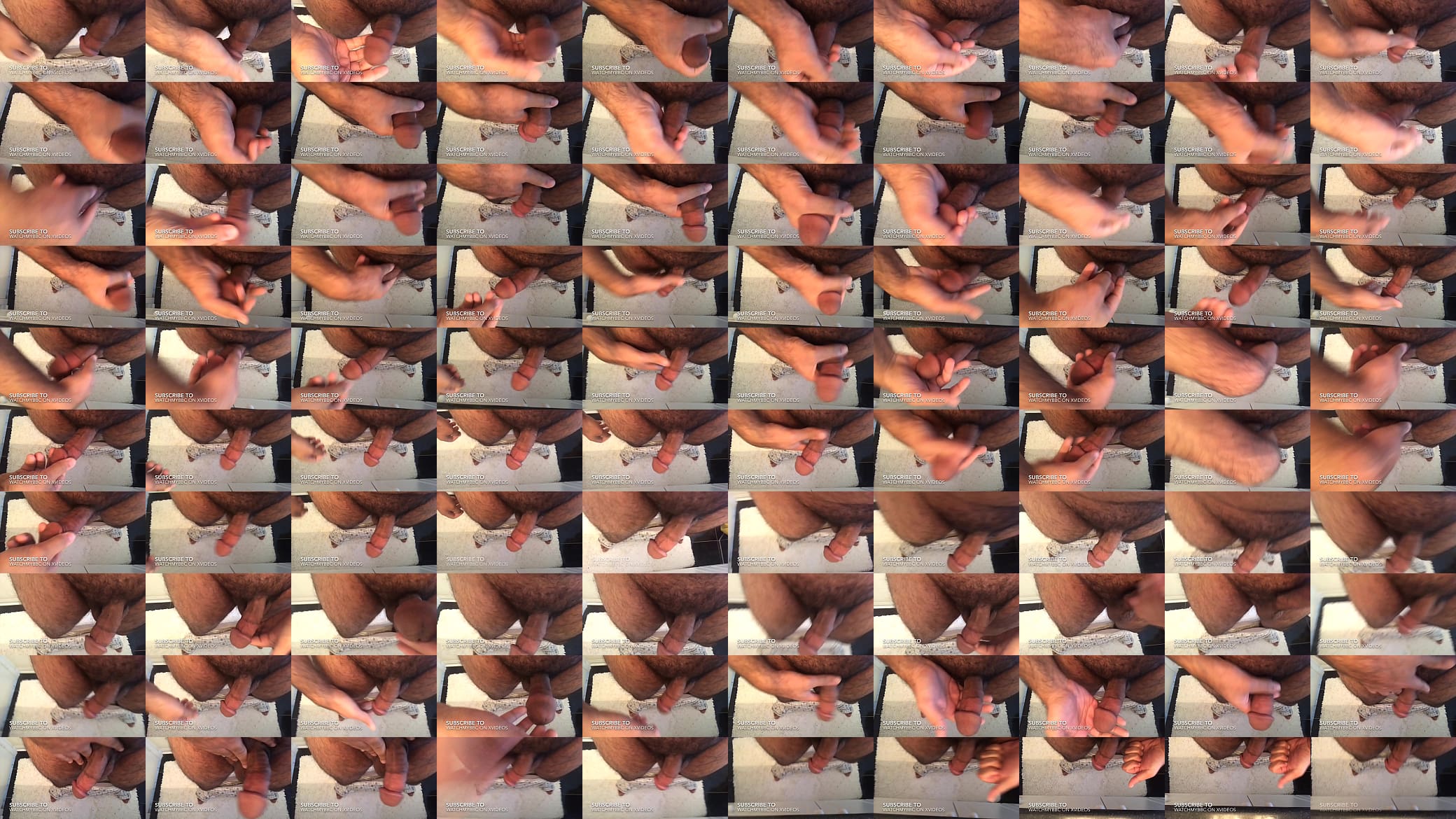 Watch me stroke my big black cock 预览图