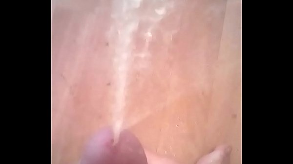 Download Video - Peeing like a big fountain out my great big twitchy and rock hard cock&comma; all over the floor&comma; whilst sat on toilet