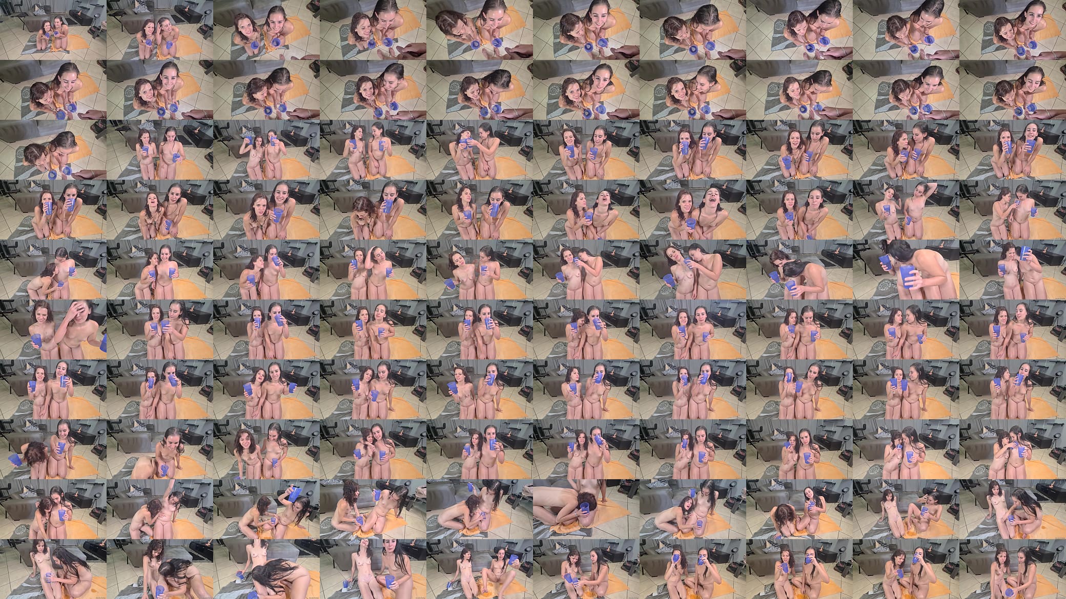 Two piss craving sluts swallows my pee from a cum, POV, ( kinky-bitch69 , petite-mia , domslutfucker ) 预览图