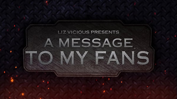 Liz Vicious Thank you Message to the Fans