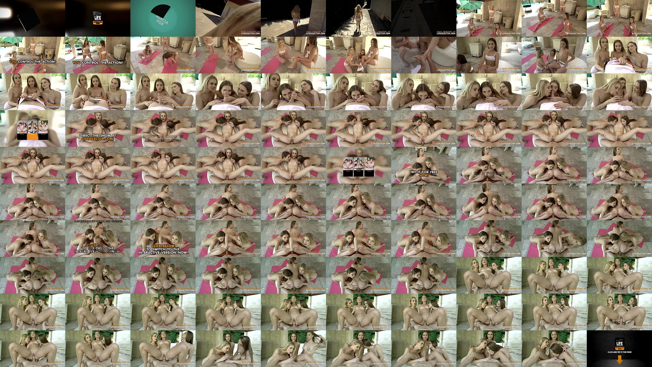 Foursome with hot yoga girls 预览图