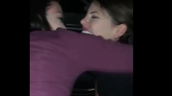 Adriana Chechik and Kissa Sins oral sex in car