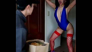 An unusual day of food delivery