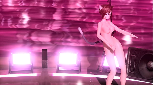 Meiko Nostalogic Project diva Nude Mod Full Nude Cat Costume