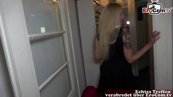 FLIRT AND FUCK EROCOM DATE - german blonde skinny slut make dating for pov POV