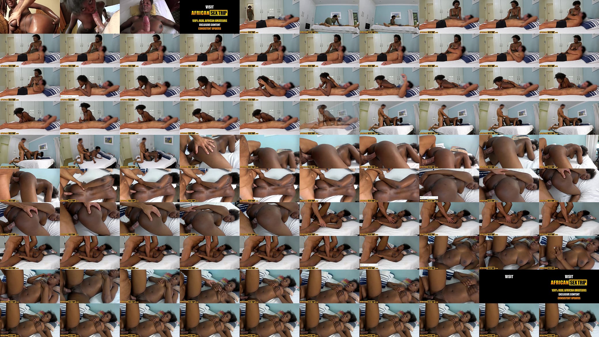 Huge Tits Black MILF Railed in Hotel by Big White Cock Tourist 预览图