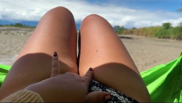 I came to the beach to masturbate and a guy was recording me.