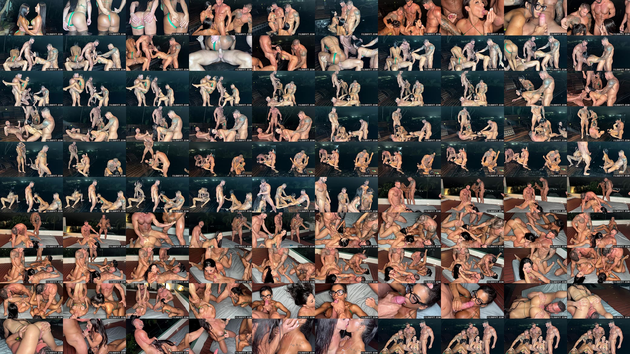 Rio Nights! Pool Orgy With Maximo Garcia, Luiza Marcato, Victoria and Alfie 预览图