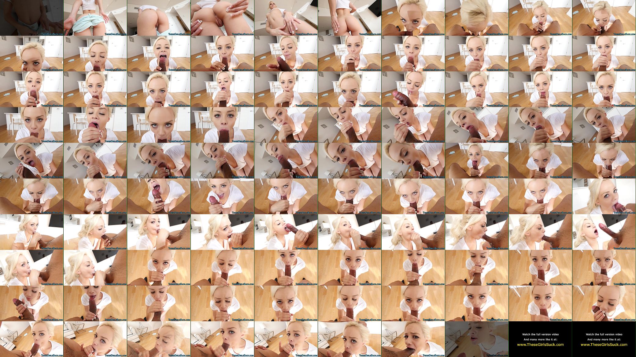 Pretty blonde gives head 预览图