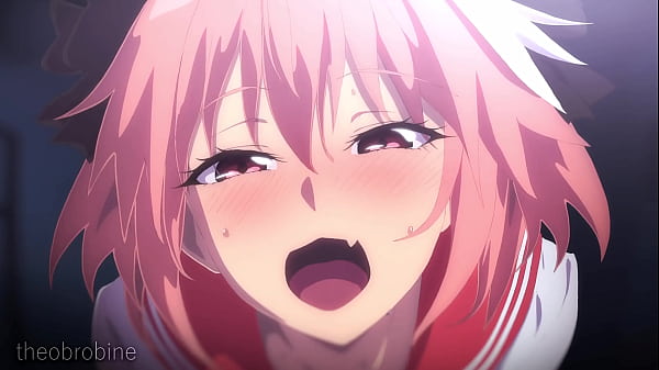 Femboy use girl breast as a fuck toy