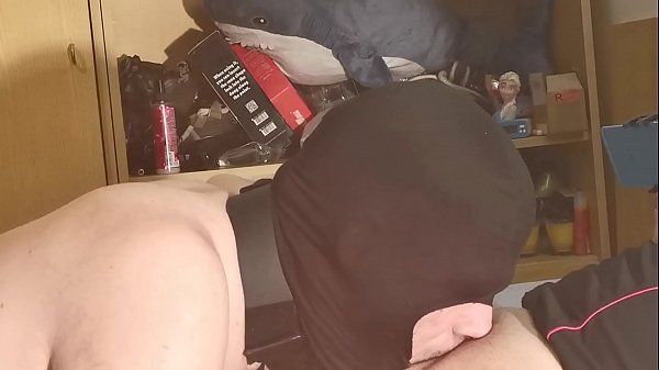 Download Video - Gay Slave impressively deepthroats a big cock HD