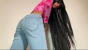 Two Brazilian female friends, farting in the slave's face