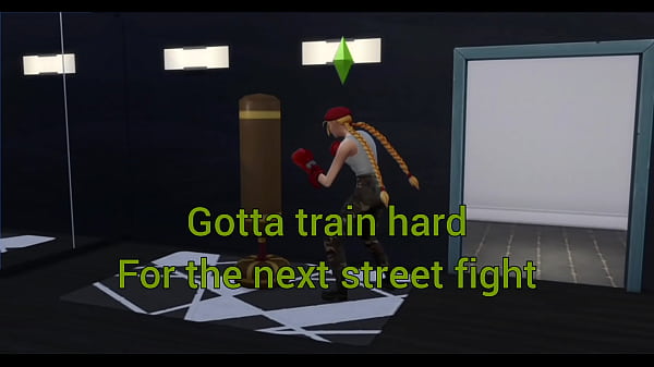 Cammy's Hot gym shower after hard training (GONE SEXUAL)