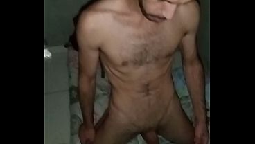 I was caught red-handed masturbating.