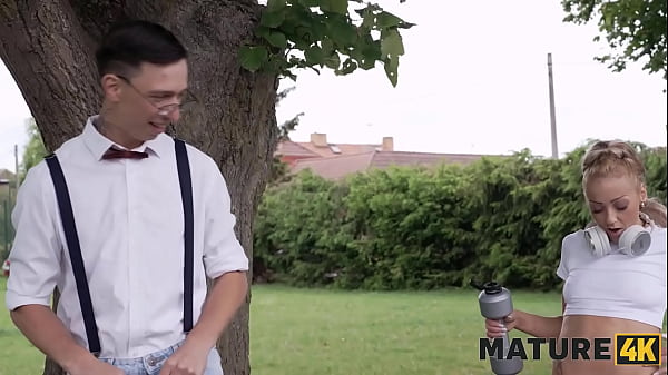 MATURE4K. Czech MILF met a young stud after a morning run and took him to her place