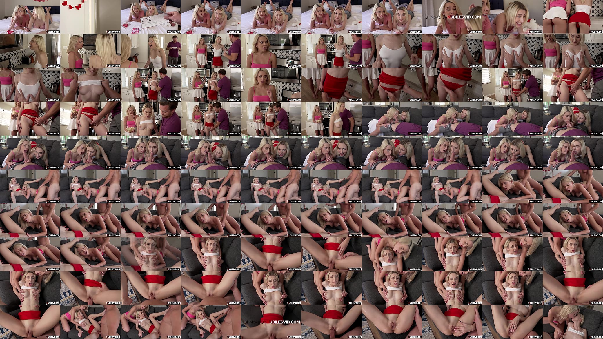 Little Princess Madison Summers, Tristan Summers Gets Cum on Valentines Day 预览图