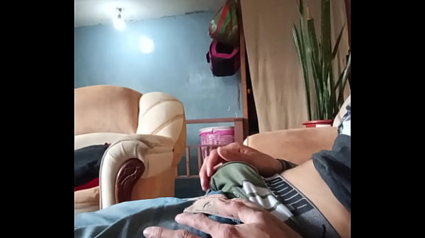 Latin young man fucking his cock very hot