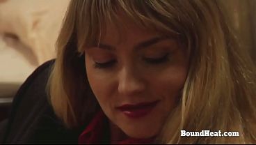 Naughty Lesbian Slave Moans And Orgasms From Fingering With Madames