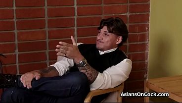 KPop Audition Turns to Star Making Deepthroat and Hammering Session
