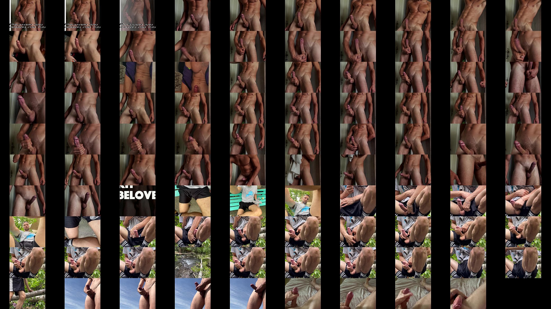 Kit Belove shows his perfect dick, jerks hard and cums with liters sperm 预览图