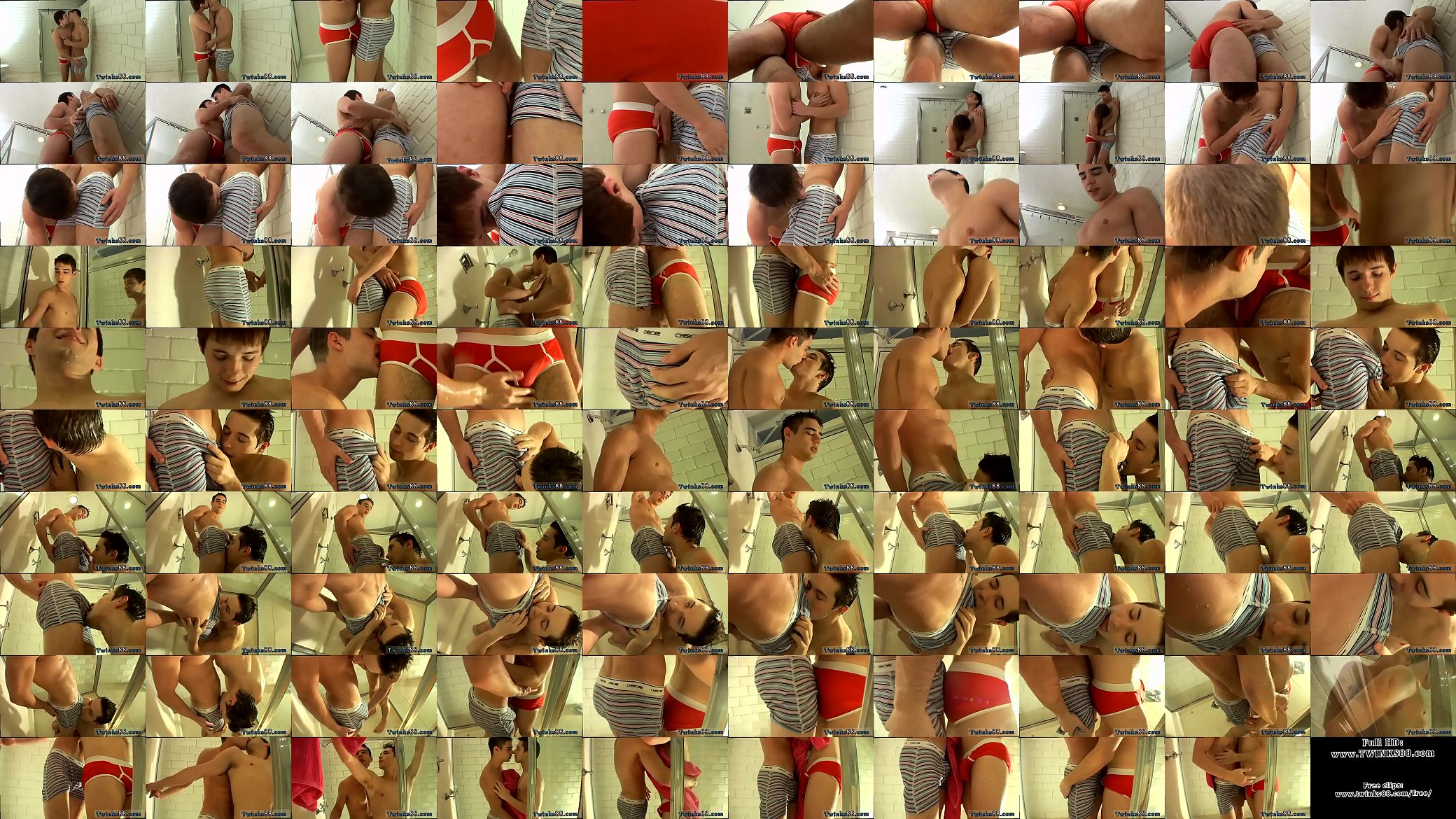 Gay porn y. older Zack &amp; Ethan - Undie Shower! 预览图