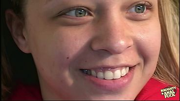 Big ass blonde Tia Sweets gets her pussy and anal fucked by a fat cock.