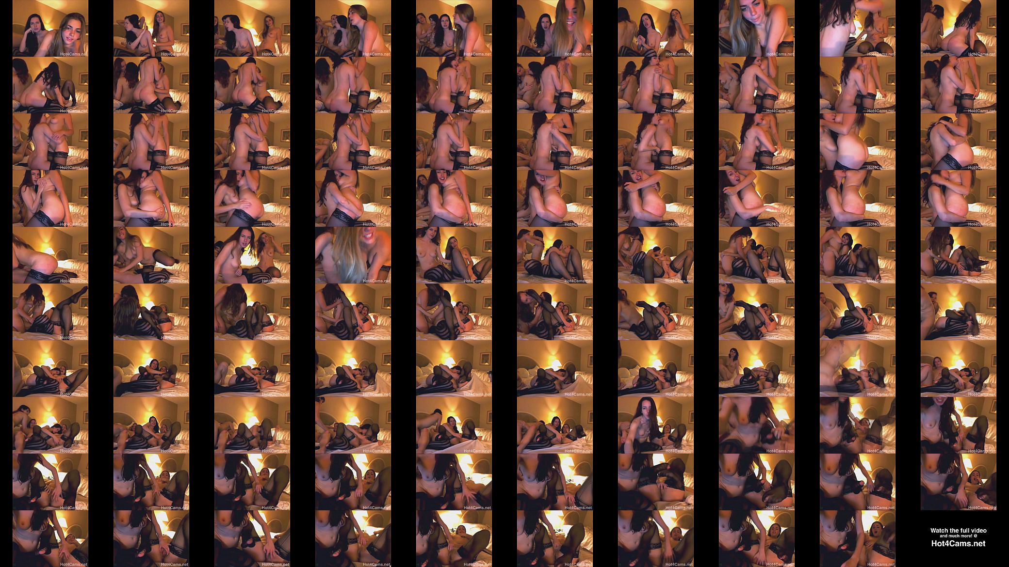 4 beautiful girls having a orgy lesbian camshow 预览图