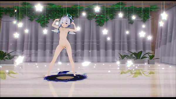 Download Video - Amane Kanata Hentai Hololive Undress Sex Dance Mmd 3D Dark Green Star