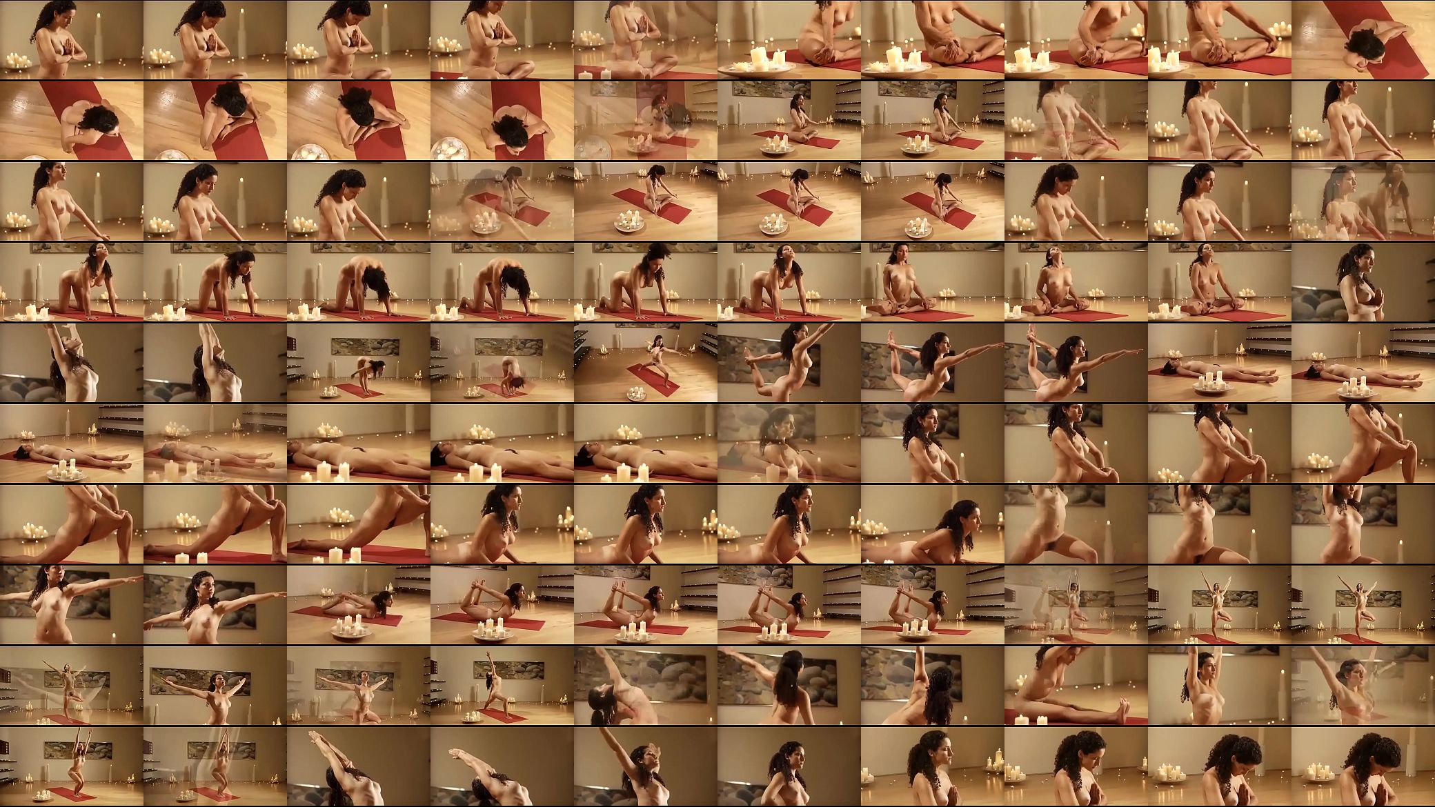 Indian girl yoga practicing 预览图