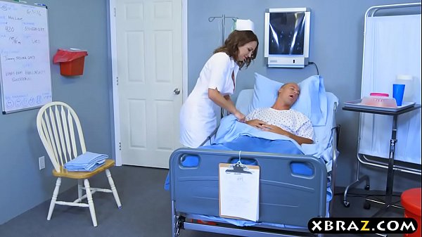 Big ass nurse beauty Lily Love rides patients big dick