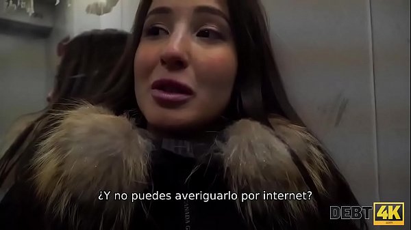 Download Video - Debt4k&period; El jugoso co&ntilde;o de una cubre lo suficiente como para cerrar la deuda de un auto genial