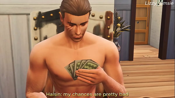 Poker turns into rough sex with Astarion and Halsin - sims 4 - 3D animation - Baldur's gate III