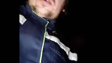 I peed outside!