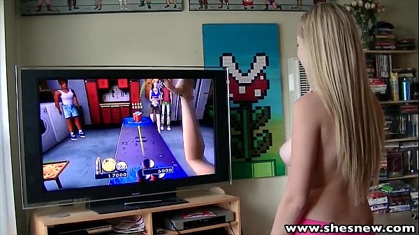 Download Video - ShesNew Natural tits girlfriend Stacie Jaxxx swallows cum