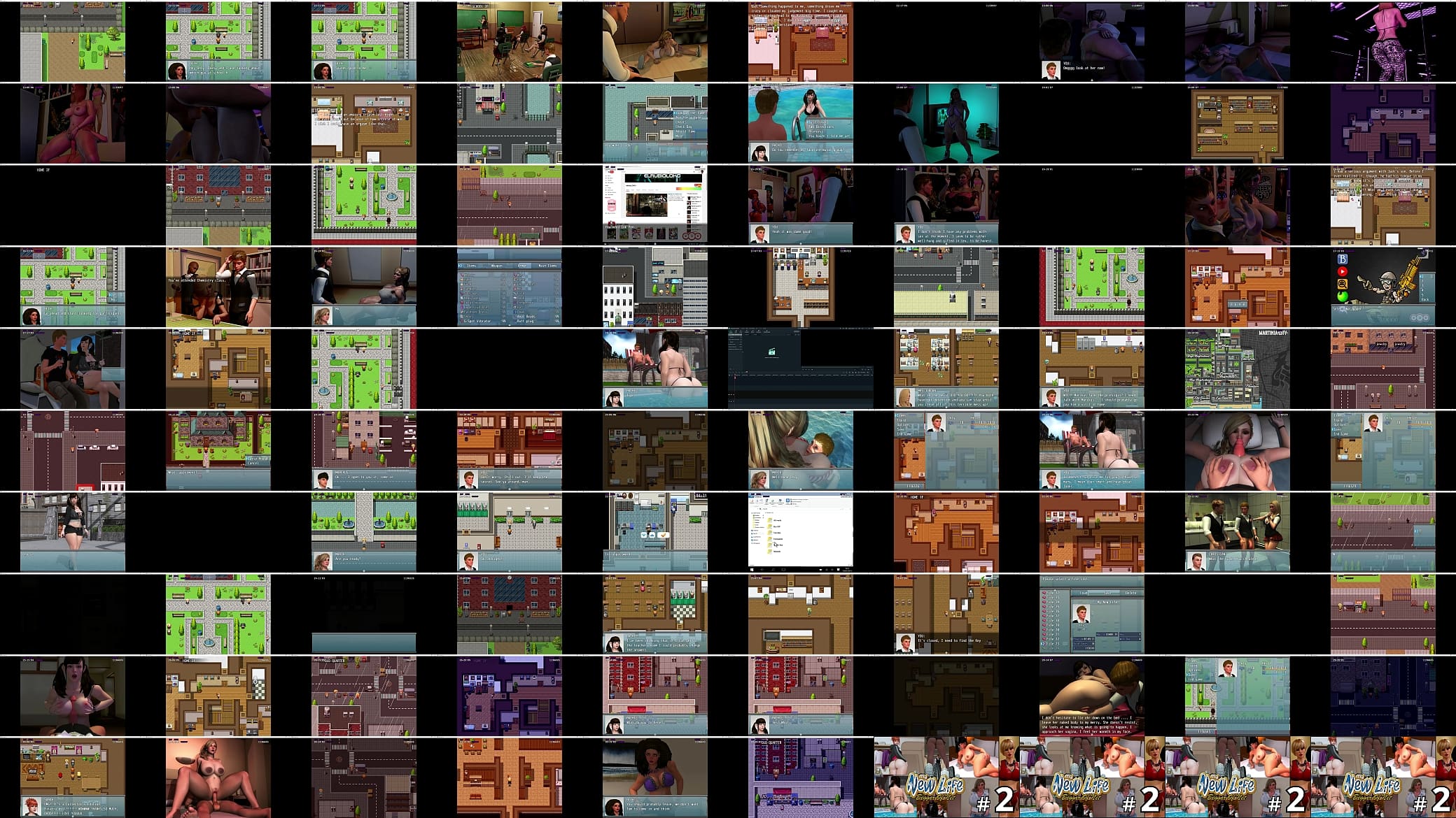 My New Life v21Xtras - UNCENSORED - HD 1080p - Full Gameplay - Easter Eggs - all scenes and secrets - 2 预览图