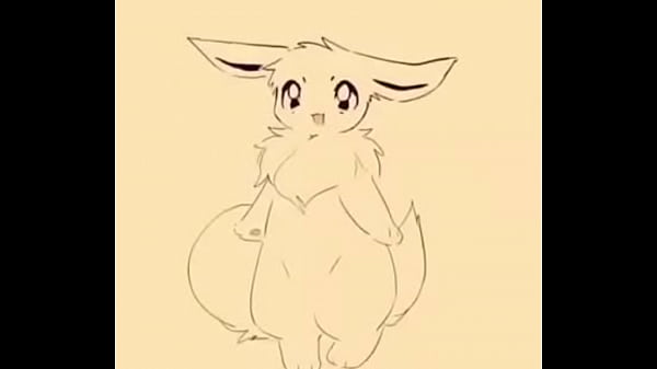 Eevee haciendo un bailesito furry xd.