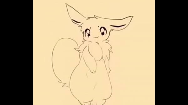 Eevee haciendo un bailesito furry xd.