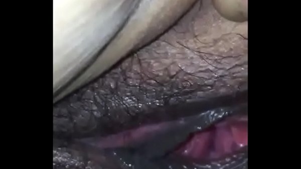 Hairy butthole and wet pussy - closeup.